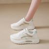 Female platform dad white shoes casual sneakers running