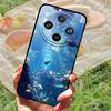Etui do vivo X100 Pro Pokrowiec do vivo X100 Silikonowe Miękkie Marmurowe Czarne Zderzak Funda Coque dla vivo X100Pro X 100 Ochronna Obudowa