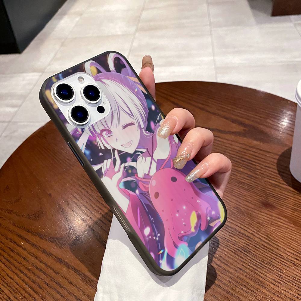 Classic Cosmic Princess Kaguya GL Anime For IPhone 17 16 15 Plus Pro Max 12 14 Plus 11 13 Wave Corrugated Stripe Funda Phone