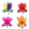 Showgirl Headpiece Plume Headwear Glamour Lightweight Show Girl Feathers Versatile Style Showgirls for Performances