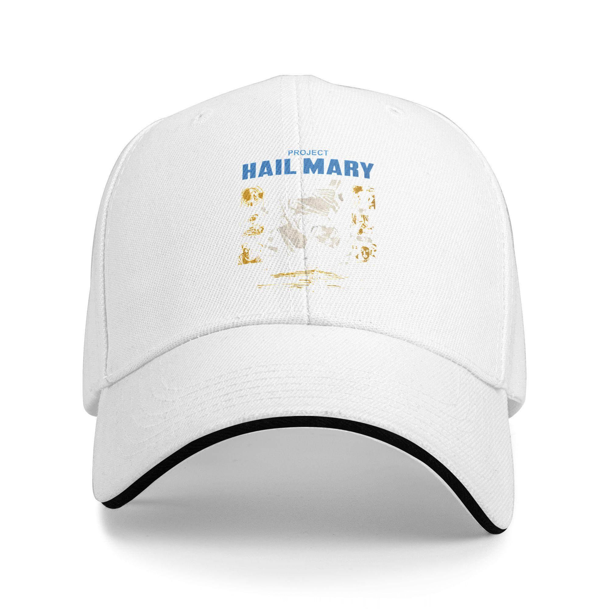 

Project Hail Mary Baseball Cap Casual Ryan Gosling Sandwich Caps Unisex Style Adjustable Caps Hat Outdoor One Size белый