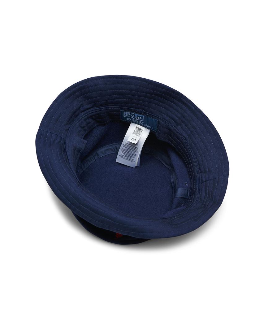POLO RALPH LAUREN Cotton Blend Fleece Bucket Hat - Navy