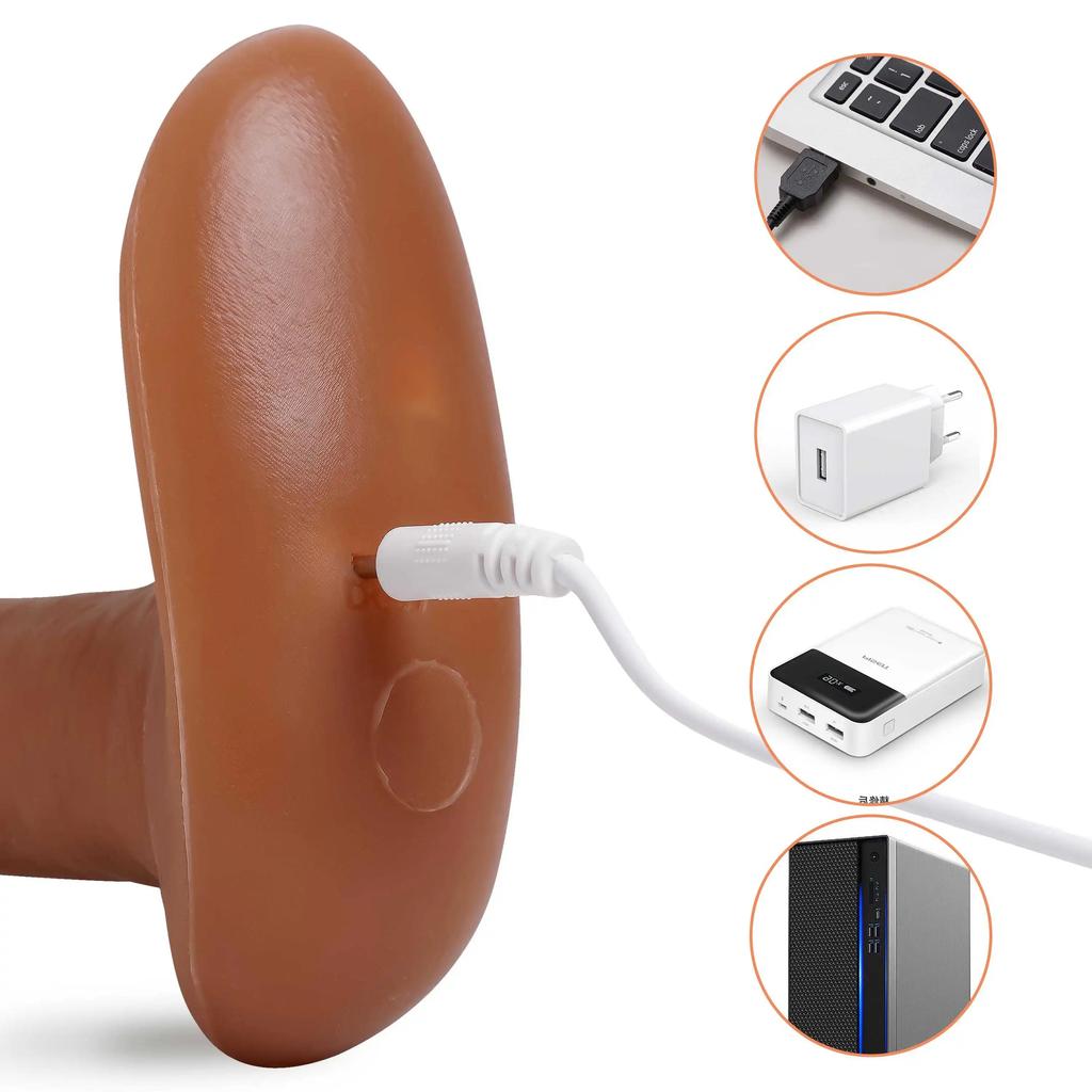 Realistic Dildo Vibration G-spot Clitoris Stimulate Remote Control Wearable Heating Vibrator Women Masturbation SexToy for Women