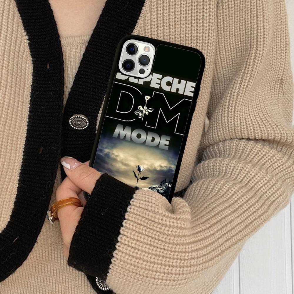 Custodia per Telefono Rock D-Depeche Cool Mode Per IPhone 16 Pro Max 15 14 Plus 14 13 12 11 17 Cover Posteriore in PC+TPU