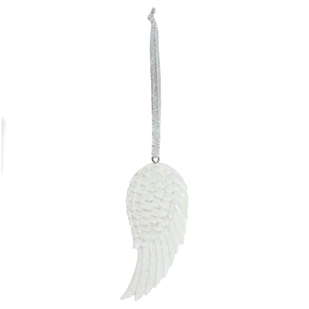 Something Different Glitter Angel Wing Hanging Decoration