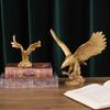 Eagle Figurine with Outspread Wings for Home, Office, or Gift Decor