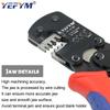 New ratchet terminal crimping pliers, small plug-in spring terminal crimping pliers, anti slip handle electrical wiring tools
