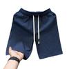 Summer New Men's Solid Color Casual Shorts Men's Large Size Loose Straight Sports Pants