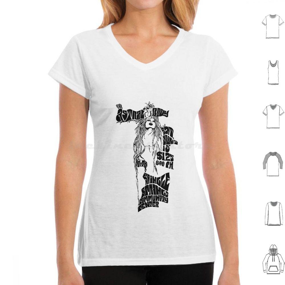 The Astral Body T Shirt Big Size 100 Cotton Astral Mutainable Stars Mystic 1960s Band Jam Music