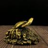 Brass Wealth From All Directions Money Copper Crab Home Desktop Craft Decoration Ornament
