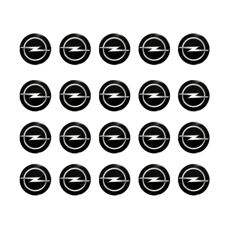 New 3D Car Remote Key Badges and Key Stickers For Opel Insignia Astra H G J Antara Vectra Vivaro Corsa C D Zafira B Car Styling