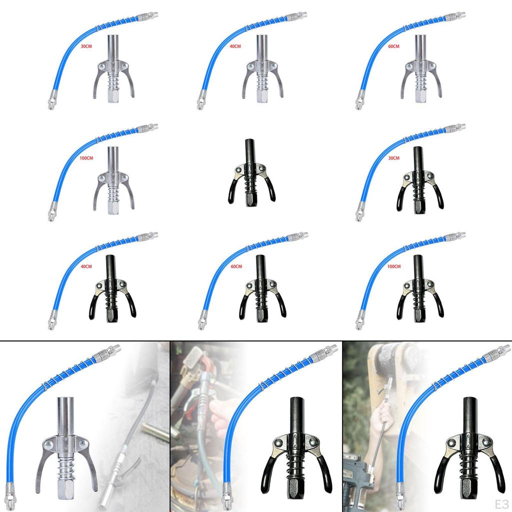 10000PSI High Pressure Grease Coupler Lock Clamp Type Tip Heavy Duty for Accessories