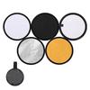 Round Foldable Portable Outdoor Photography Lighting Reflector for Beauty and Portrait Fill Light.