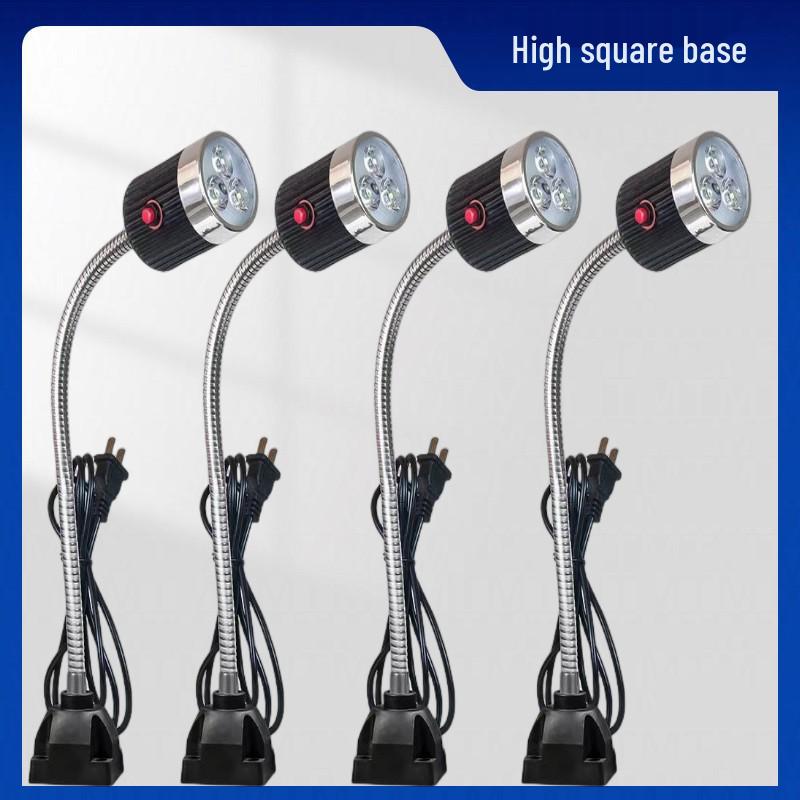 Magnetic Flexible LED Light for Machine Tools, Punching, Milling, and Sewing Machines