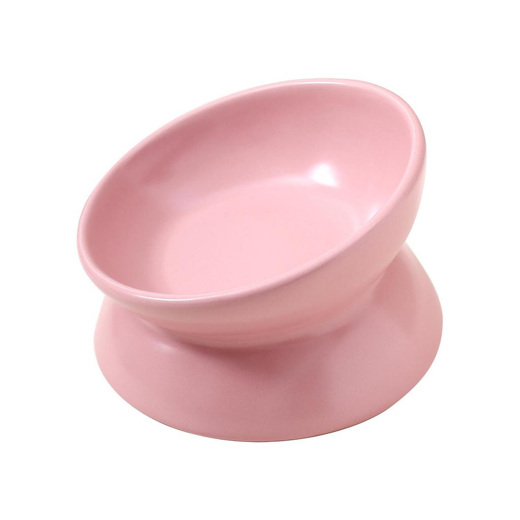 Ergonomic Slanted Pet Bowl for Cats & Dogs