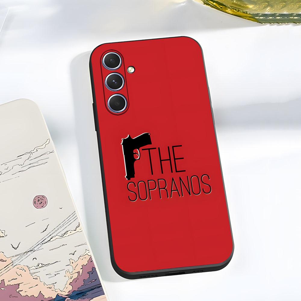 T-The S-Sopranos Phone Case For Samsung A56 A36 A26 A16 A15 A25 A35 A55 A14 A34 A24 A54 Black Soft Shell