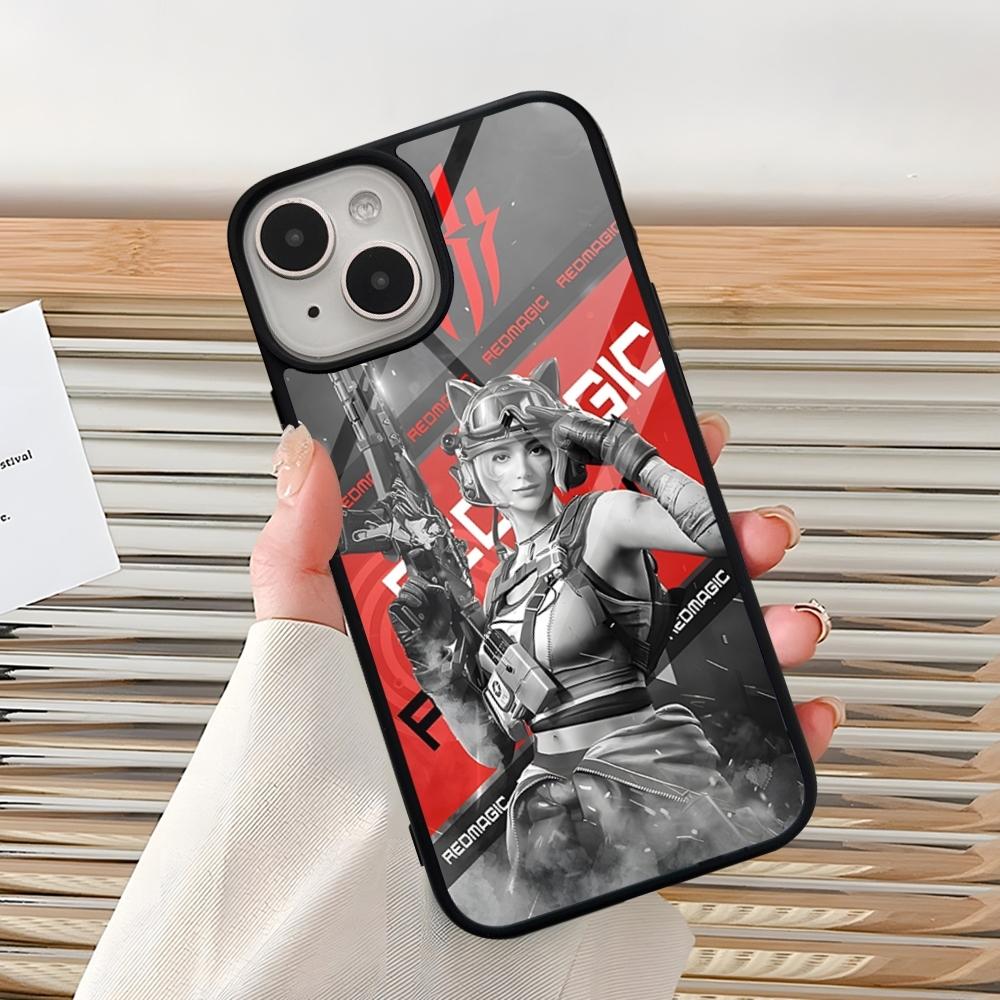 Game D-Destiny Phone Case For Iphone 15 Pro Max 14 12 11 13 Mini 16 8 7 Plus X Xs XR PC+TPU Back Cover