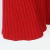 French S House: Red Bow Dress, Slim Fit, Round Neck, Short, Fashionable for Early Spring 2025 Annual Meeting