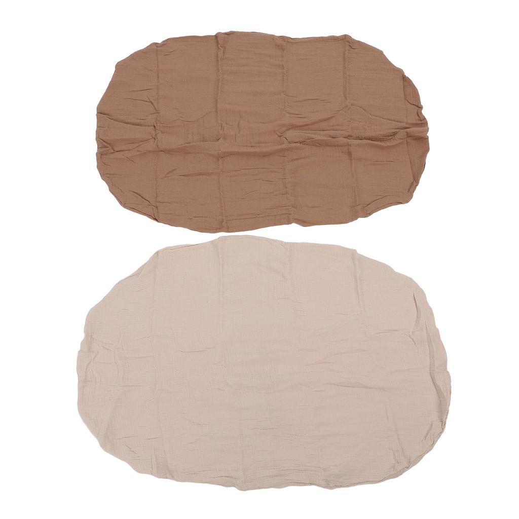 2pcs Changing Pad Cover Removable Diaper Changing Table Pad Cover Changing Pad Sheets for Baby