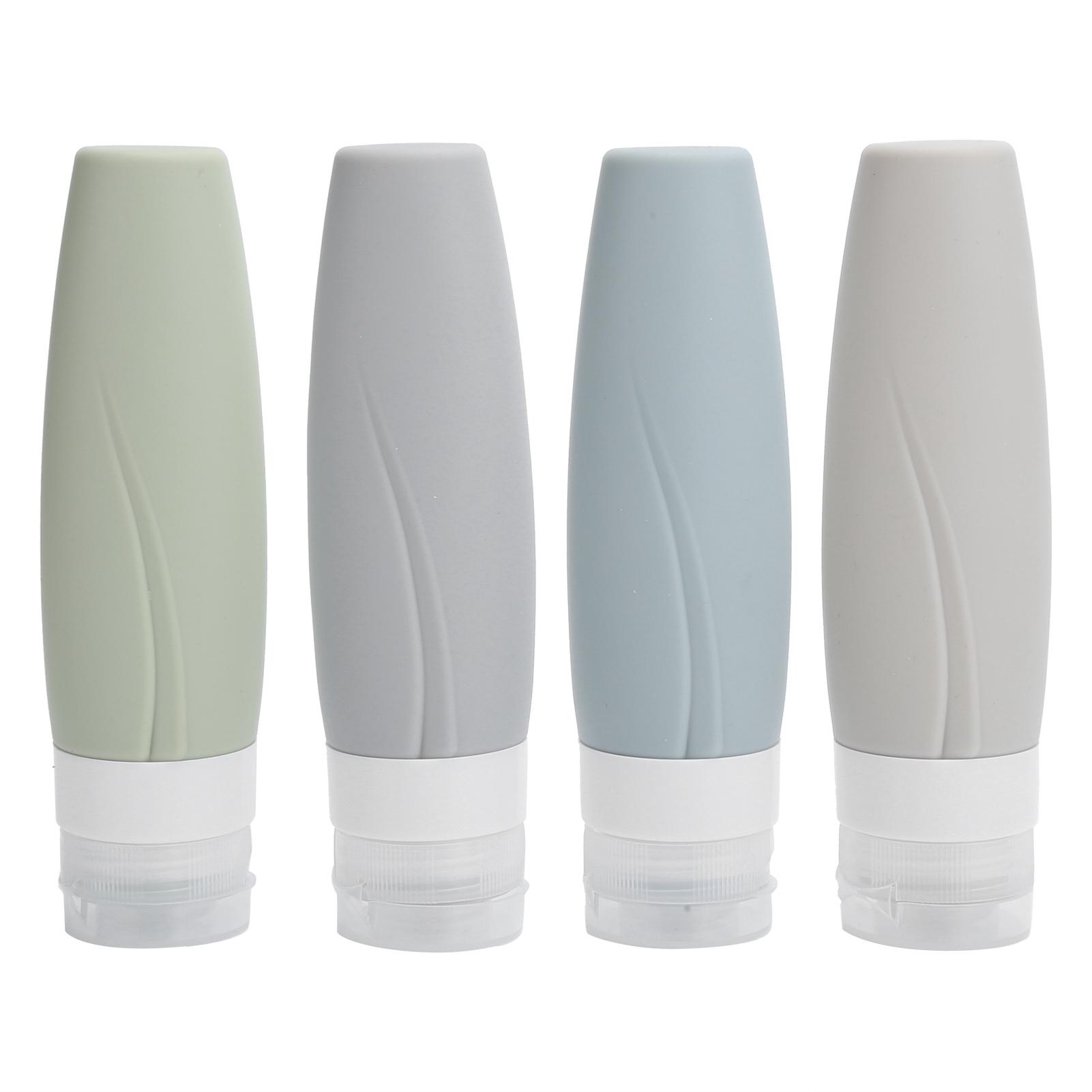 

Пустая бутылка-дозатор силиконовый многоразовый контейнер шампунь гель для душа дорожная бутылка 60 мл