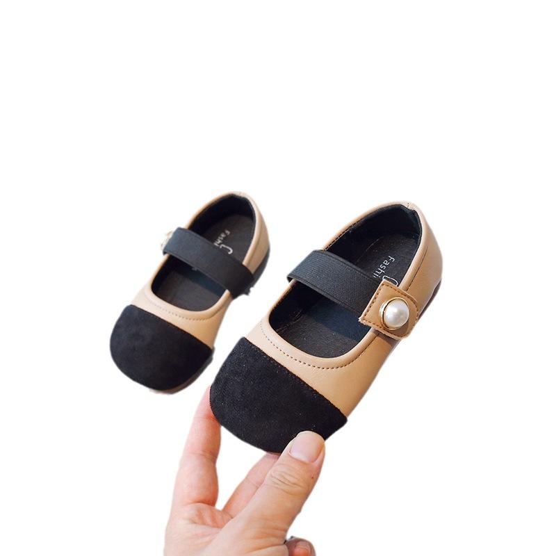 Girl Shoes 2024 Spring New Fashion Girl Princess Shoe Non Slip Breathable Leather Shoe Kids Shoe Kid Casual Shoes Zapatos Niña