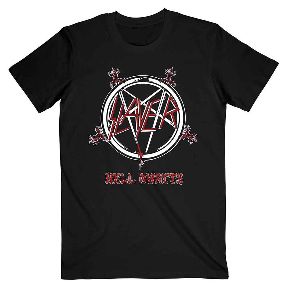Slayer Hell Awaits Tour T Shirt XL