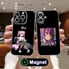 Coque de téléphone Mine Akame Ga Kill pour iPhone 17 16 15 14 13 12 11 Air Pro Max Plus Mini Housse Souple en TPU Transparente Magsafe