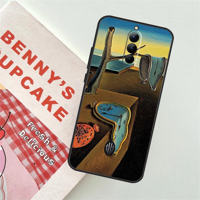 

Salvador Dali Art Case For ZTE Nubia Red Magic 9 8 8S Pro Plus RedMagic 6 7 6S 7S Pro 5G 5S 6R Cover Shell Red Magic 9 Pro Plus
