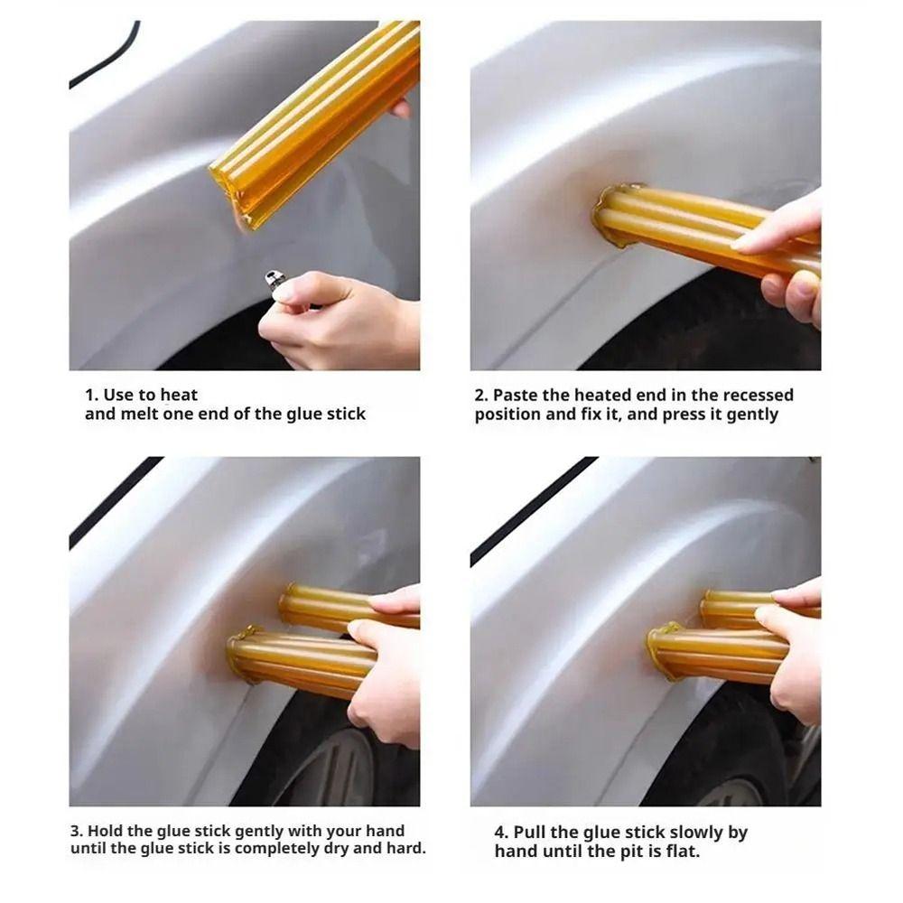 10Pcs Long Lasting Hot Melt Glue Stick Elimination of Broken Adhesive Glue  Car Accessories