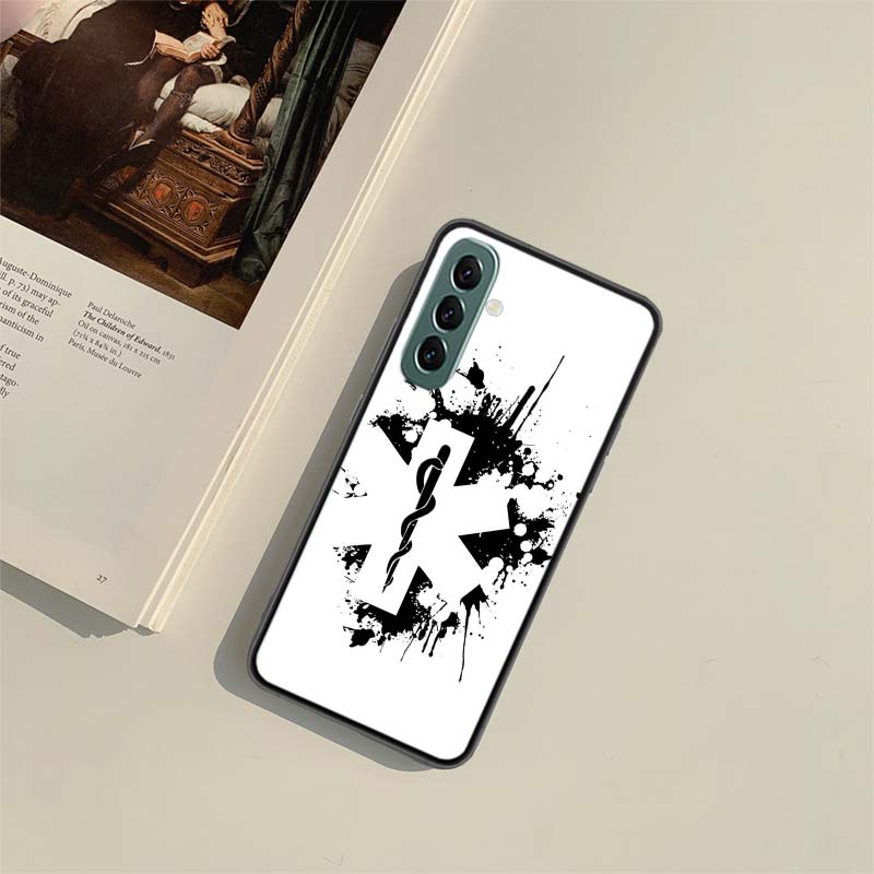 

EMT EMS Medical Rescue Phone Case for Samsung A54 A14 A24 A34 A17 A37 A57 A55 A35 A25 A15 A07 A05S A04S A12 A22 A32 A52S A72 Gal Samsung Note 10