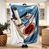 Lucky Strike Print Blanket - Soft & Comfortable, for Bedroom, Travel, Sofa, Home Decoration - Birthday Christmas Gift for Friend