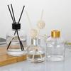 Creative Home Decor Aromatherapy Glass Bottle with Rattan Diffuser Sticks, 200ml.
