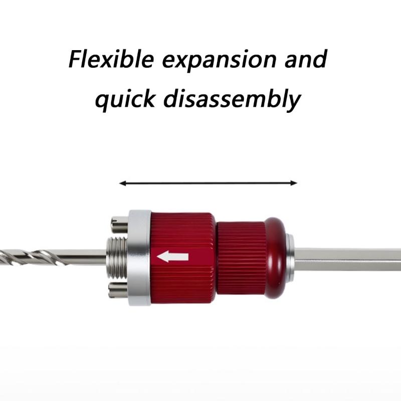 Rapid Ejection Hole Cutter Arbor Adapter With Heavy Duty Metal Construction Suitable For Efficient Drilling Operations