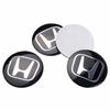 4Pcs Aluminum Mugen Badge Car Wheel Center Cover Hub Caps Sticker For Honda City HR-V Jazz Accord Civic CR-V Fit Insight Vezel