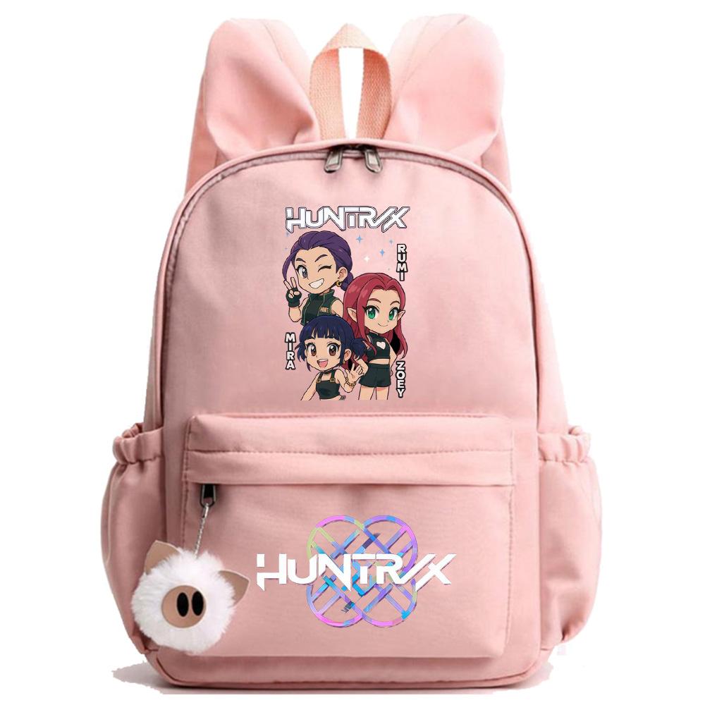 Anime Cute K-Pop Printed Backpack Student Teenager Bookbag for Boy Girl Schoolbag Kid Gift Women Large Capacity Travel Bag Mochila