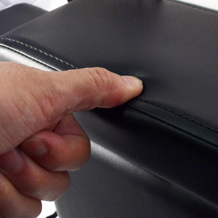 Front Bench Armrest Console for Kei Car ZERO REVO K-VAN ZR-129 (Black)