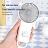 USB Rechargeable Portable Cartoon Mini Fan with Strong Wind