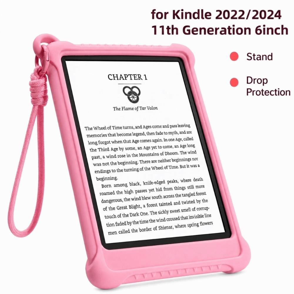 Hand Strap e-Reader Case Protective Shell for Kindle 2024/2022 11th Generation C2V2L3 RS23CV