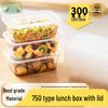 Disposable Microwavable Plastic Lunch Boxes with Lids