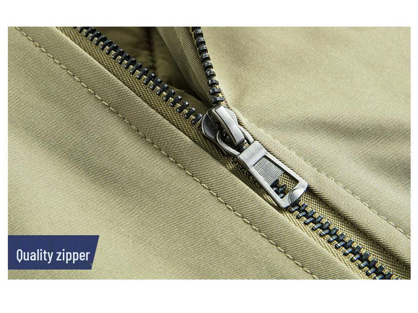 Men's Winter Cotton Thickened Baseball Collar Jacket