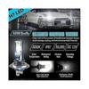 4pcs H7 Led Headlight Bulb Kit High Low Beam 220w 60000lm Super Bright 6000k White