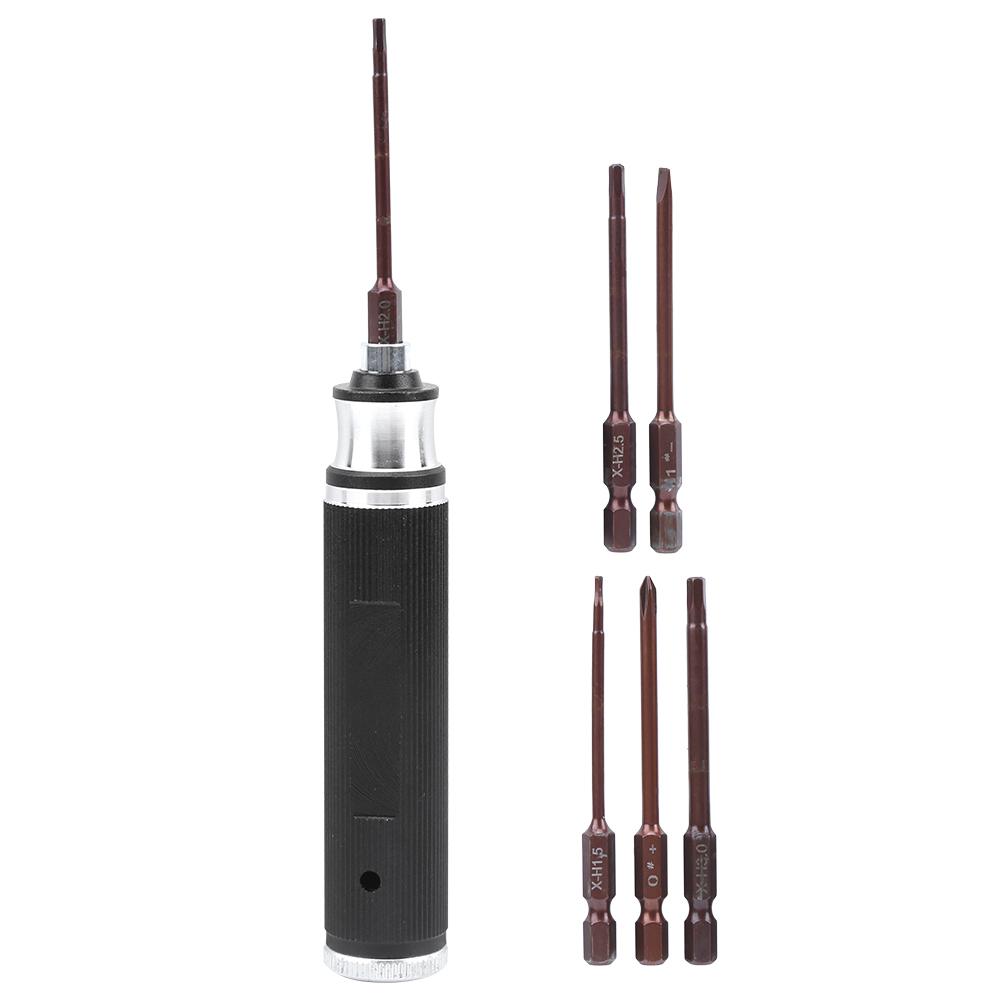 

6В1 Набор шестигранных отверток для ремонта радиоуправляемых моделей, игрушек, вертолетов, дронов, самолетов