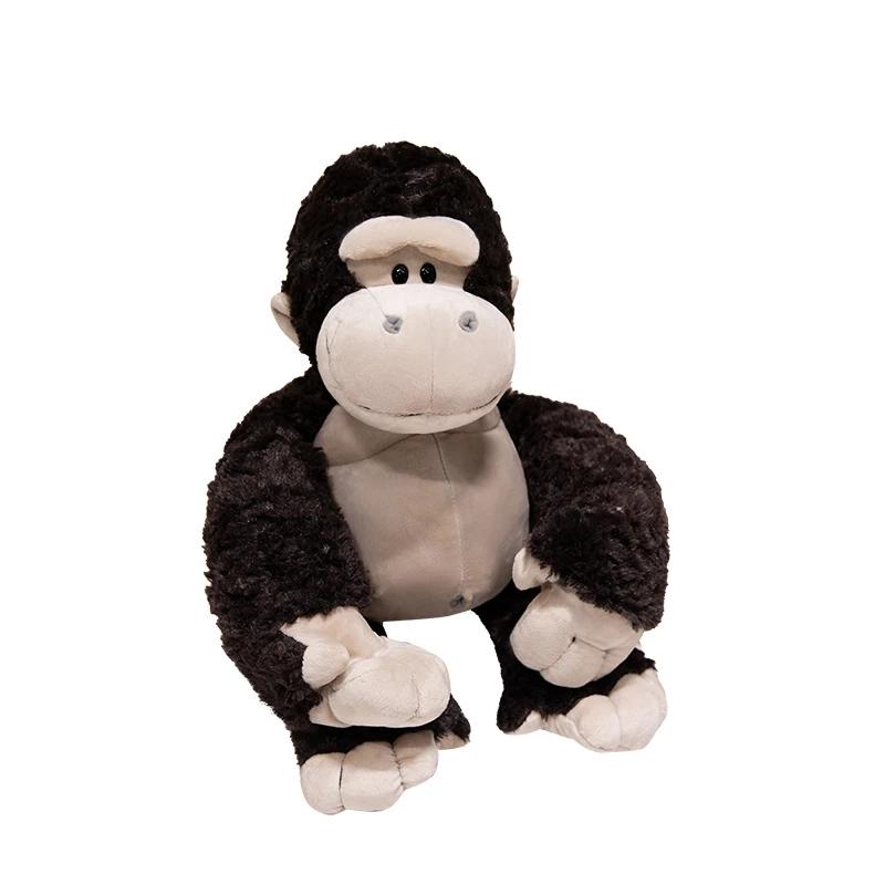 Cute Cartoon Wolf Gorilla Black King Kong Doll Boy Birthday Children's Day Gift Plush Toys Plushie Stuffed Toys Best Gifts