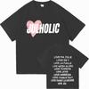 Rapper Jul Love Hip Hop T Shirt Unisexs Womens Clothing Pop Music Tshirt Cozy Cotton Short Sleeve Oversized Fans Casual Tshirts