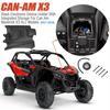715002874 For 2017-2024 Can Am Maverick X3 Integrated Organizer Box Storage Box Electronic Equipment Bracket Mobile Phone Holder