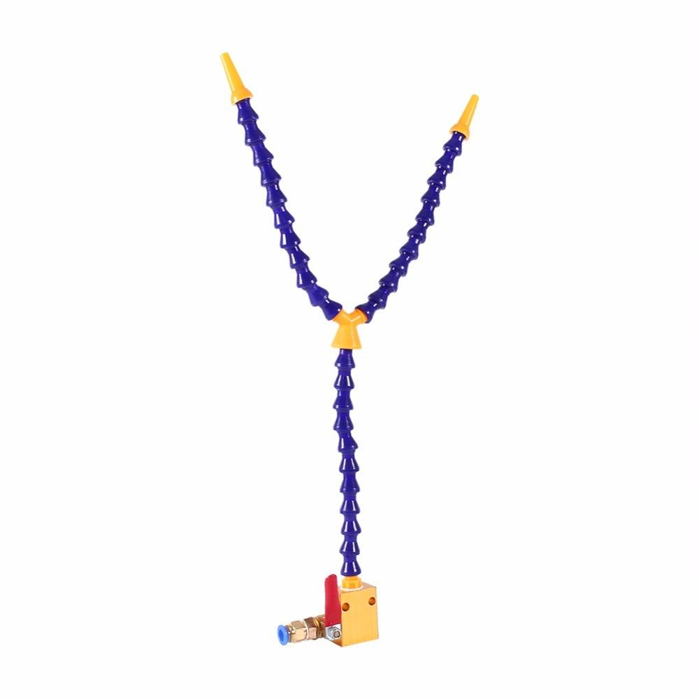 Chladicí vodní sprej Nastavitelná vodní trubka Hadice s plochou kulatou tryskou pro CNC soustruh