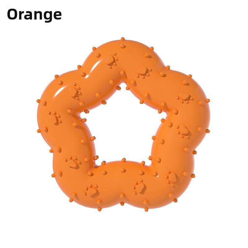 

Игрушки для питомцев, Грызение зубов, Игрушки для собак в форме цветка, Саморазвлекающие и скучные игрушки для собак, Прорезыватели оранжевый