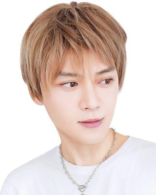 Short Korean Idol for Men and with Wig Heat Natural Honey [TefuRe] Men's Wig, Short, Natural, Men's Wig, Wig, Hair, Boys, Korean, Style, Mesh,