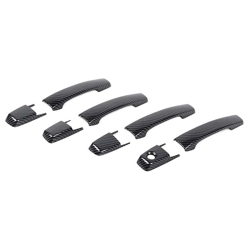  ABS Door Handle Decoration Cover Sticker Fit For Mitsubishi PAJERO 2007-2021 Exterior Accessories