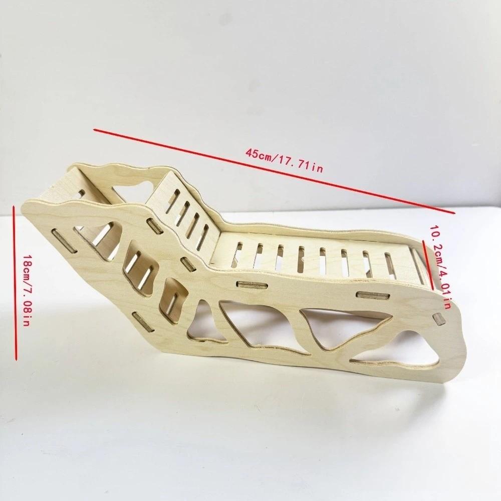 Large Size Hamster Tunnel Toy Wooden Pet Cage Furniture New Underground Cave  Small Pet Use